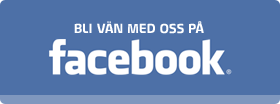 Bli vän med oss på Facebook