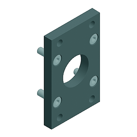 Flänsfäste D 63 mm
