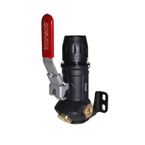 Wall bracket with ball valve Ø25mm