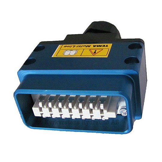 Electrical plug 14-pole
