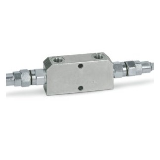 Overcentre valve double 3/8"