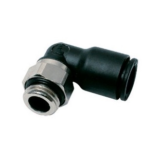 Threaded elbow Ø4mm - M5