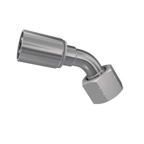 BSP Swivel Female with O-ring 45° Elbow