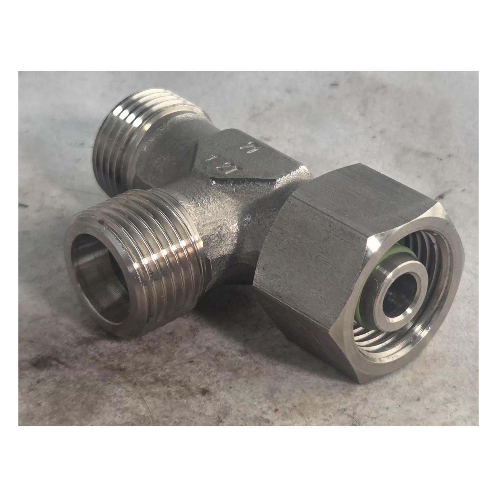 EO Swivel nut run tee