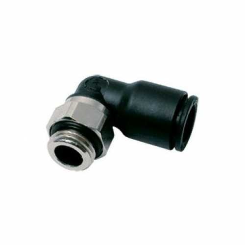 Threadede elbow Ø8mm - 3/8"bspp Threadede elbow Ø8mm - 3/8"bspp