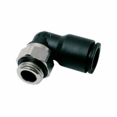 Threaded elbow Ø4mm - M5 Threaded elbow Ø4mm - M5